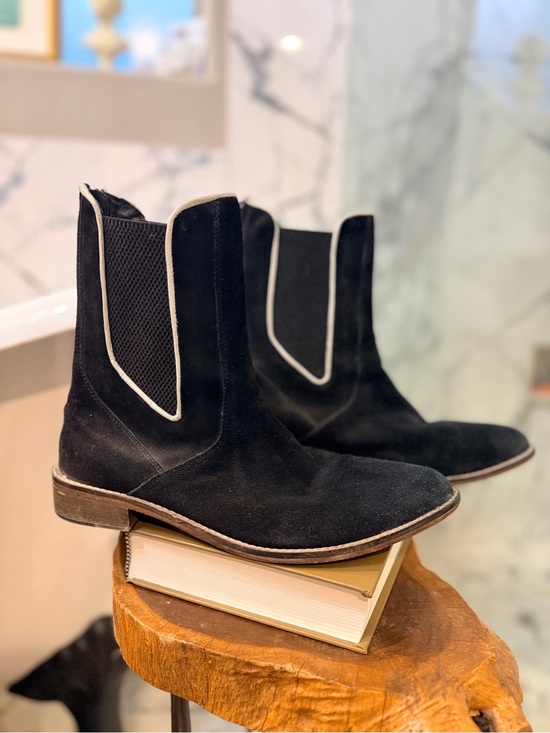 Free People Shoes - Free People Blackburn Chelsea Boot 40 Black D178 free people suede boot